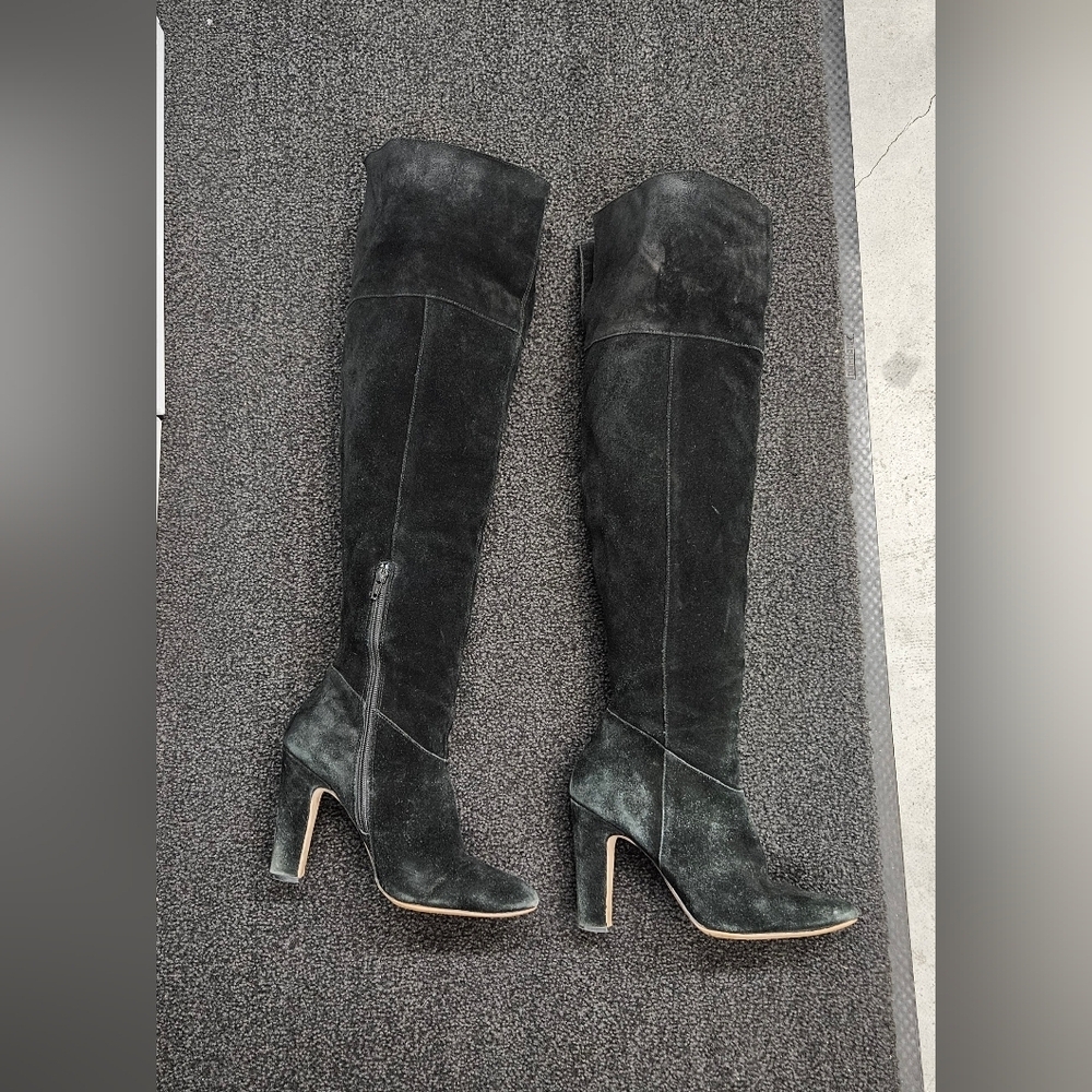 Aldo Suede Over the Knee Boots, Size 10